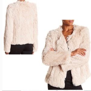 NWT Stella faux fur Cream Shag